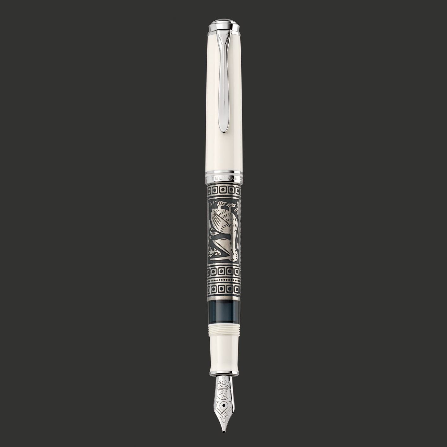 Pelikan Toledo® 910 White Fountain Pen (Special Edition)