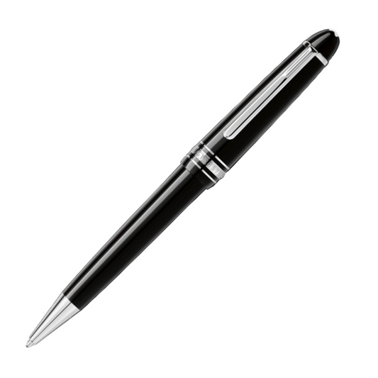 Montblanc Midsize Ballpoint - Black with Platinum Trim (Meisterstück)