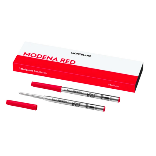 Montblanc Ballpoint Refill  - Modena Red Medium (2 ea)