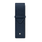 Montblanc Sartorial 2-Pen Pouch - Ink Blue