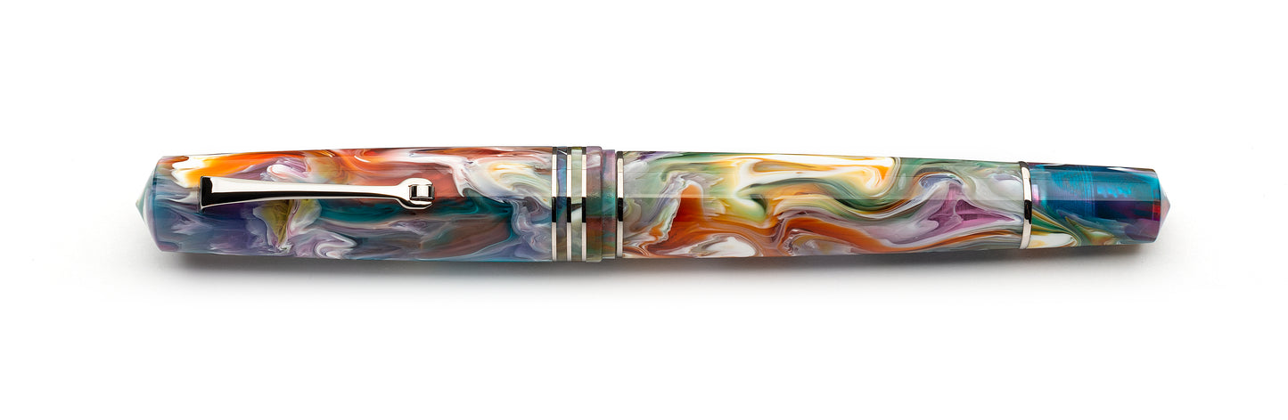 Leonardo Momento Zero Grande 2.0 Fountain Pen - Primary Manipulation 1 (Glossy)