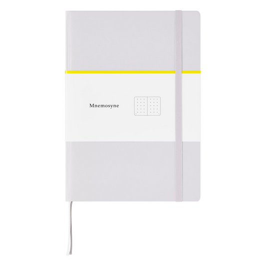 Maruman Mnemosyne N888 A5 Hardcover Dotted Journal - Grey