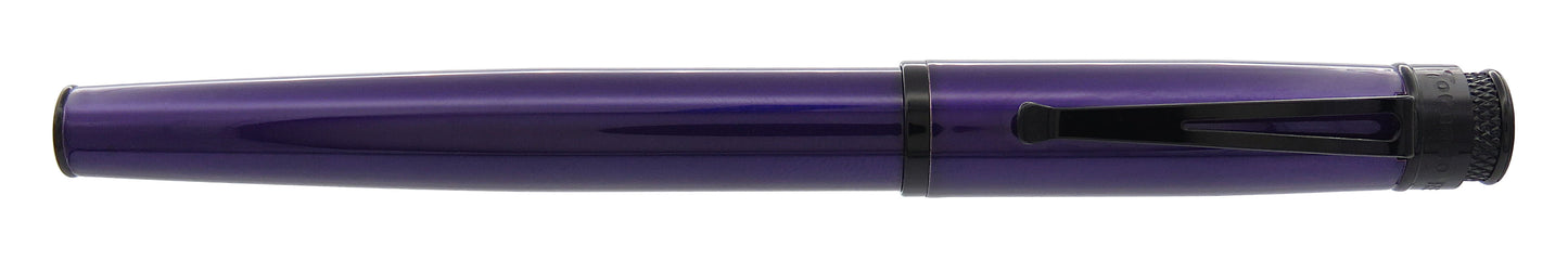 Retro 51 Tornado™ Stealth Lacquer Fountain Pen - Midnight Purple