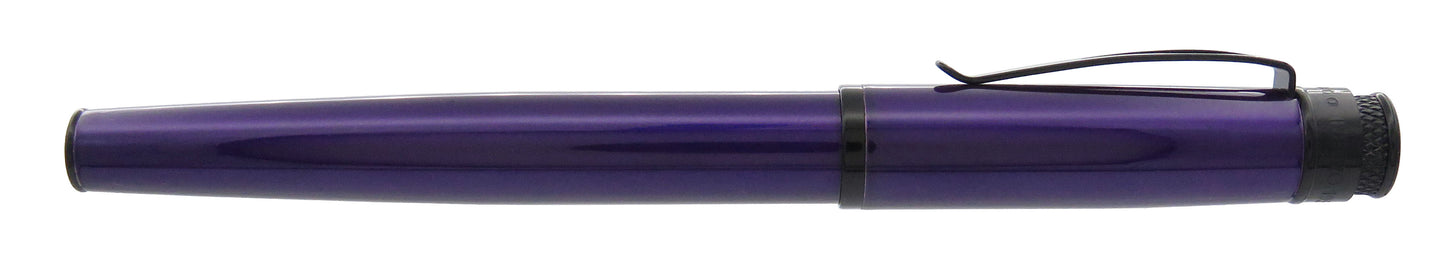 Retro 51 Tornado™ Stealth Lacquer Fountain Pen - Midnight Purple