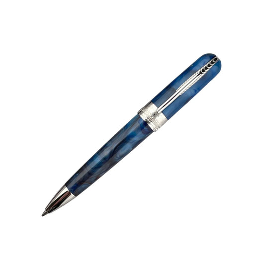 Pineider Avatar UR Mini Ballpoint - Red Blue Solidate