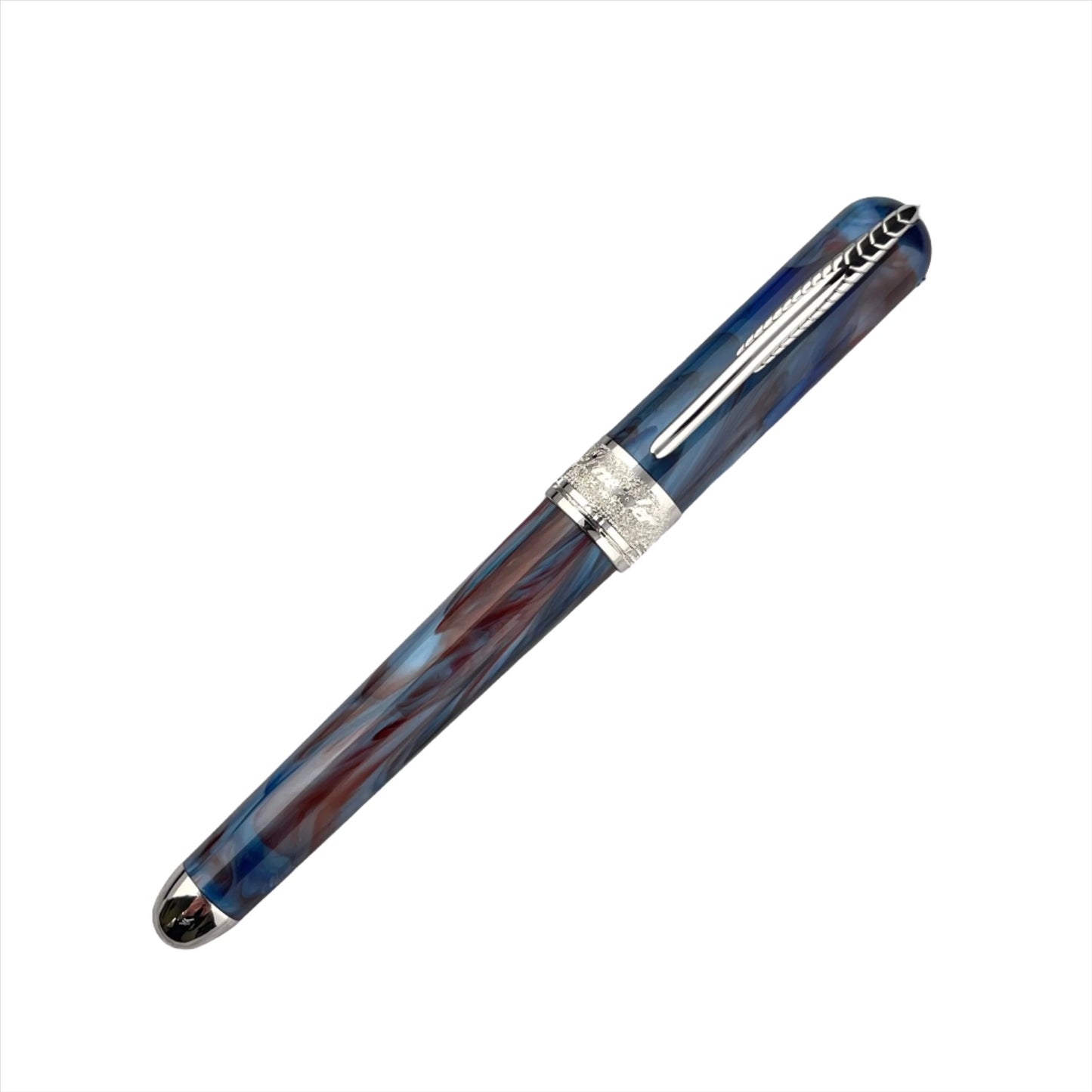 Pineider Avatar UR Mini Rollerball - Red Blue Solidate