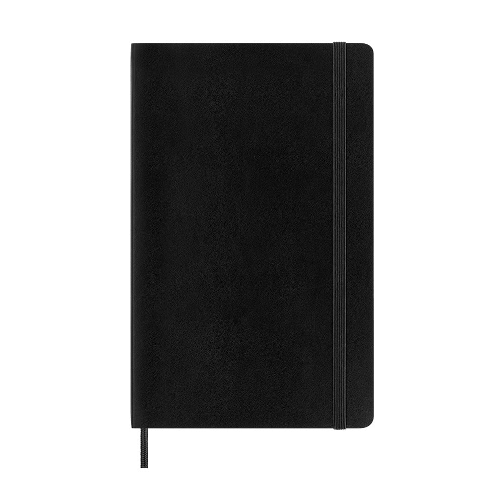 Moleskine Classic Expanded Large Softcover Ruled Notebook - Black