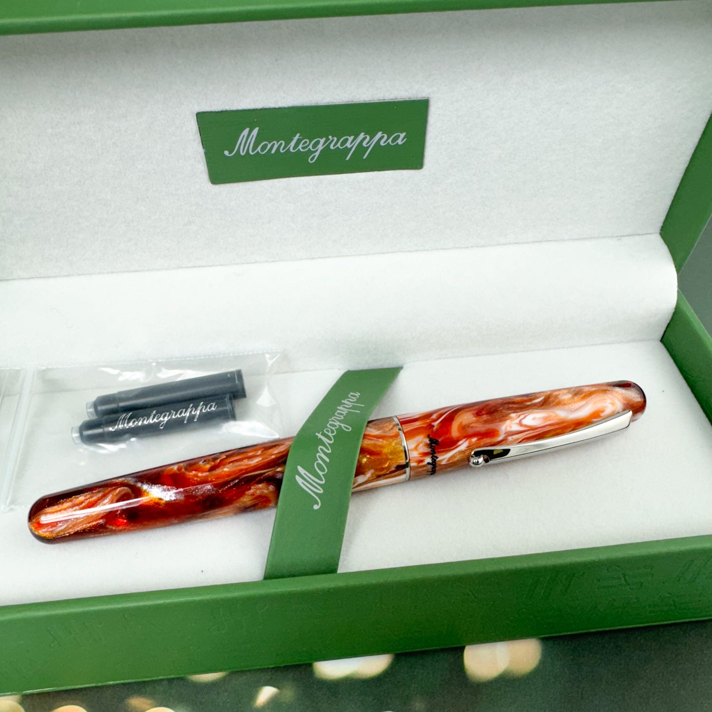 Montegrappa Elmo Fountain Pen - Brown Sugar Milk (Dromgoole's Exclusive)