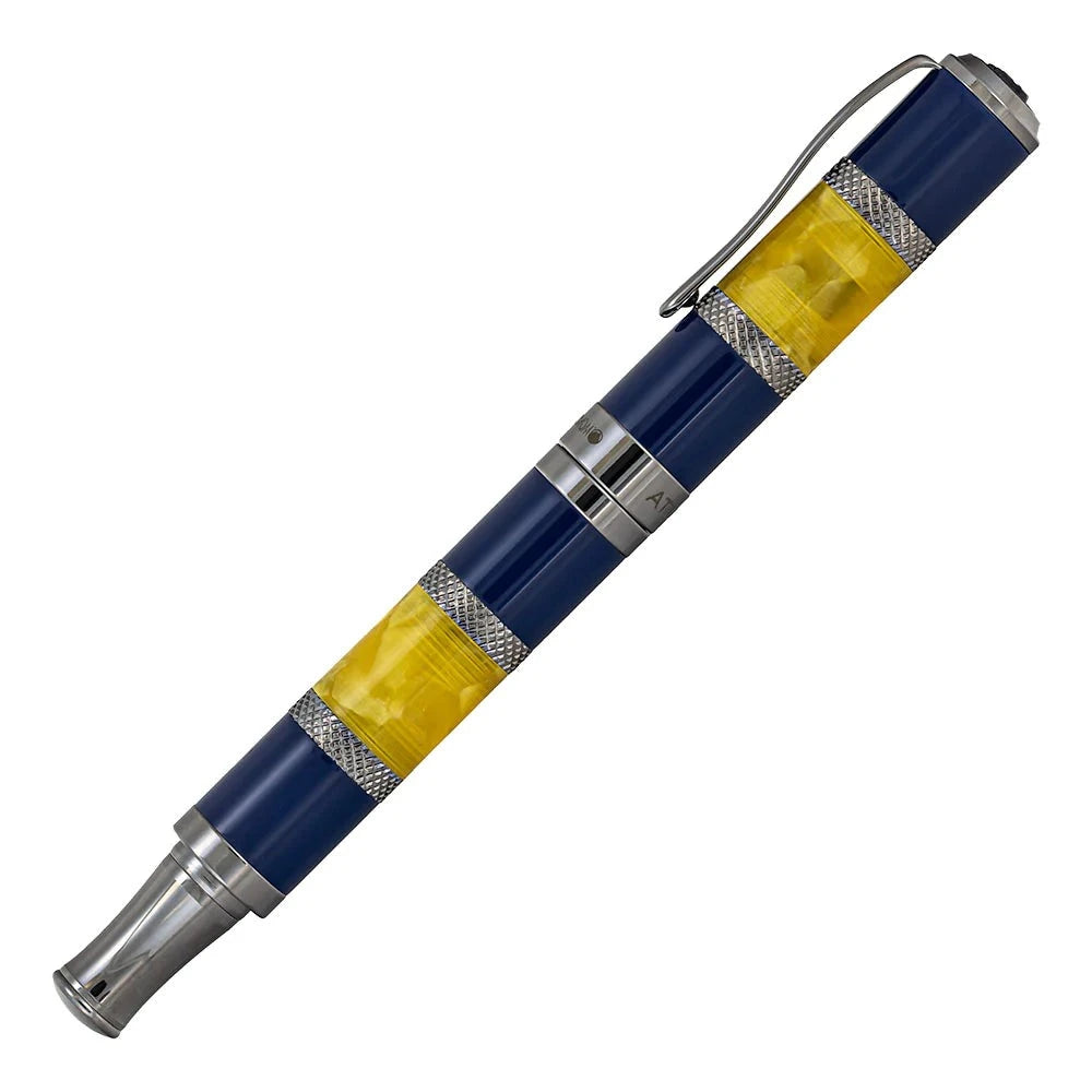 Monteverde Regatta Sport Fountain Pen - Blue and Yellow