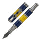 Monteverde Regatta Sport Fountain Pen - Blue and Yellow