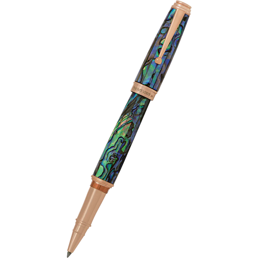 Monteverde Limited Edition Invincia Deluxe Rollerball - Abalone with Rose Gold Trim (Limited Edition)