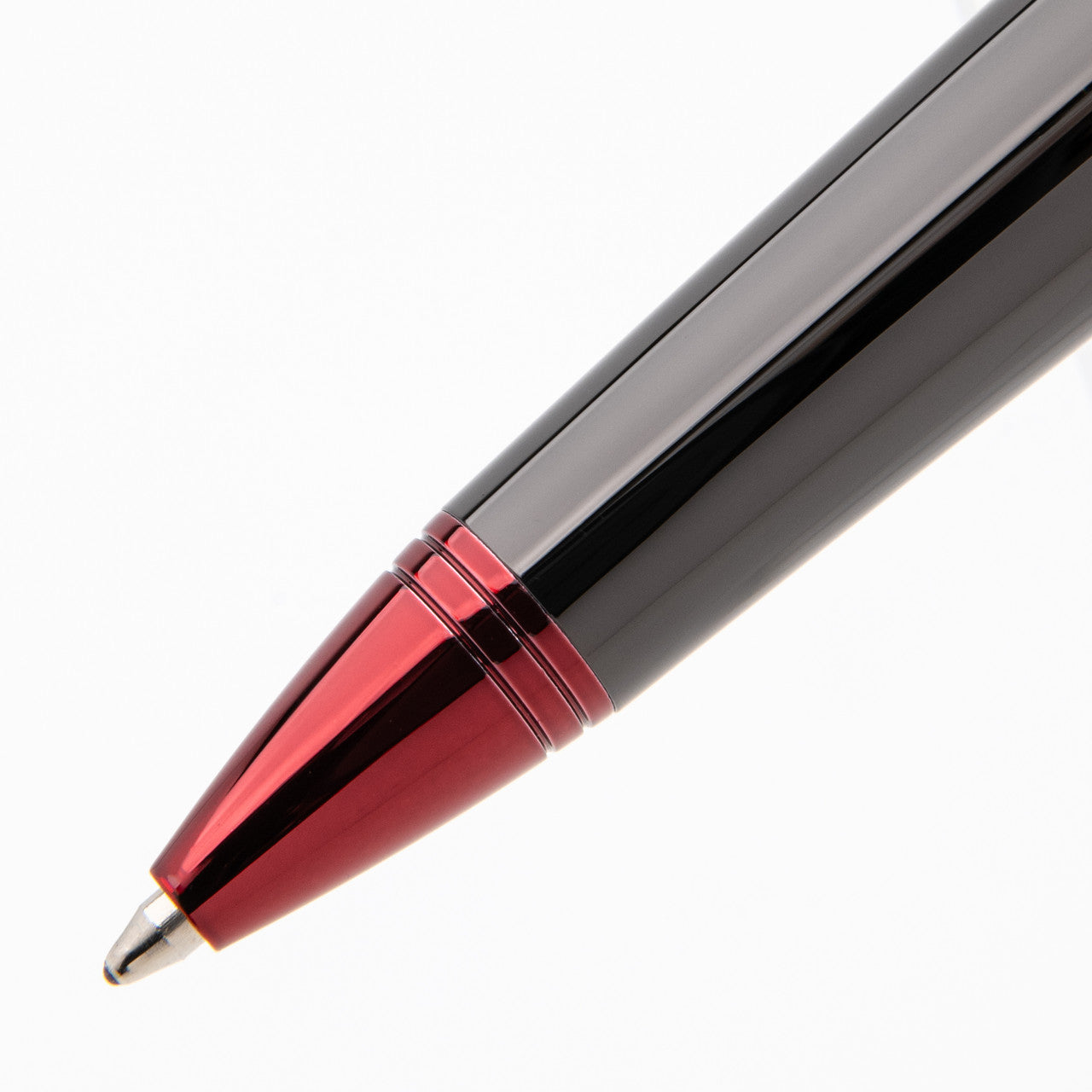 Monteverde Impressa Ballpoint - Gun Metal with Red Trim