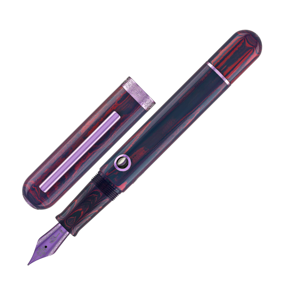 Nahvalur Nautilus Fountain Pen - Anthias Violet Fine