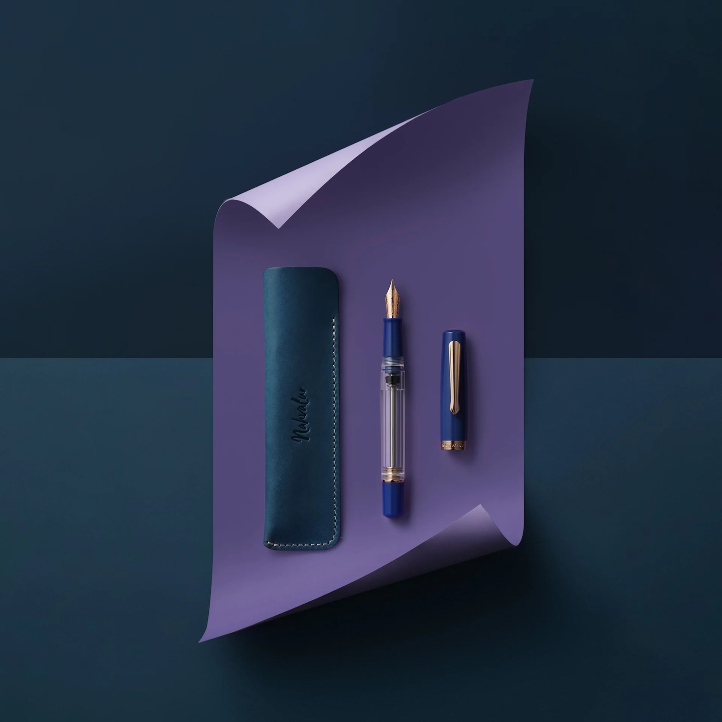 Nahvalur Original Plus Fountain Pen - Sapphire