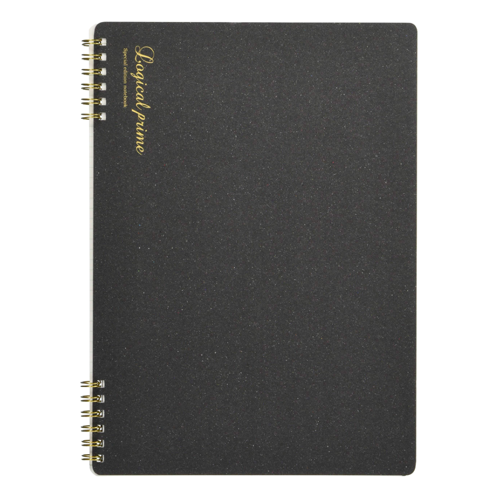 Nakabayashi Logical Prime B5 Grid (6mm) Ring Notebook - Gray