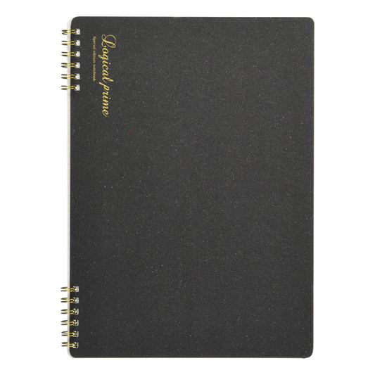 Nakabayashi Logical Prime B5 Grid Ring Notebook - Gray