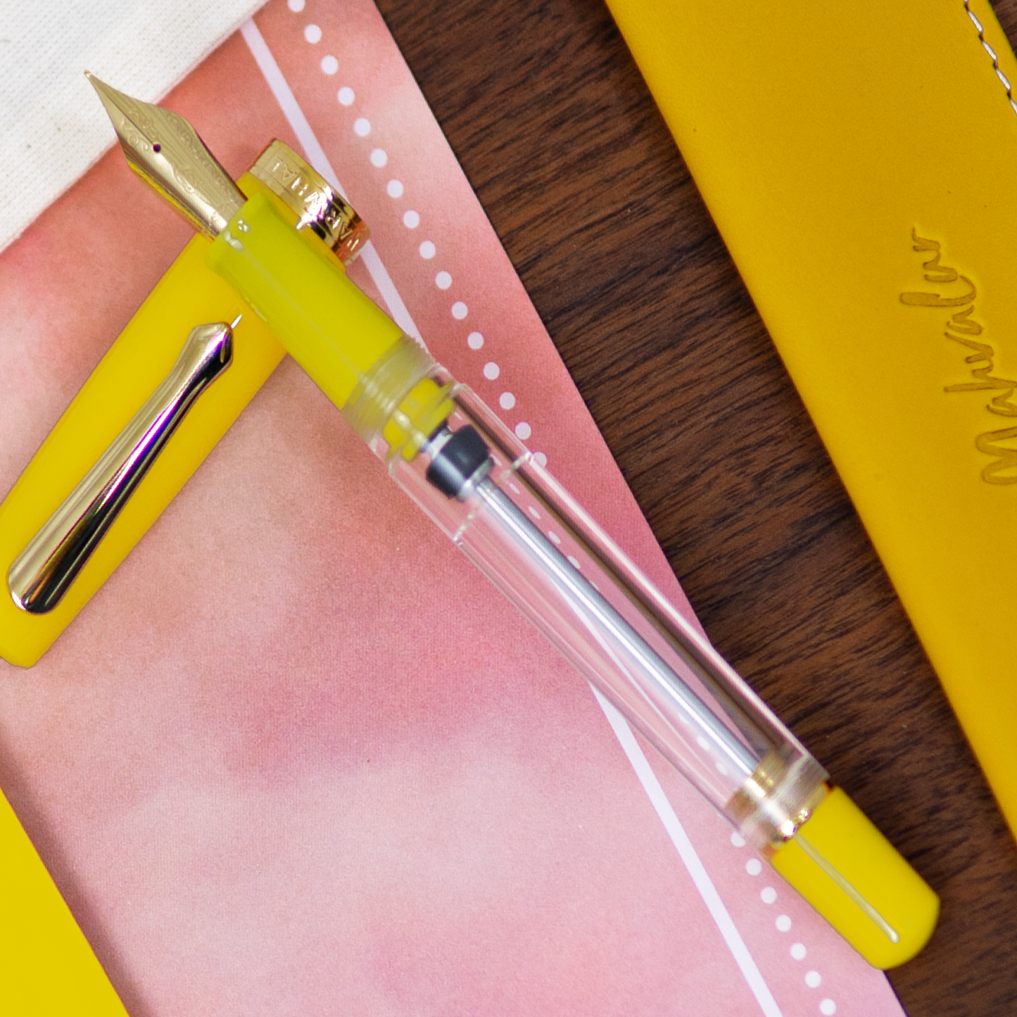 Nahvalur Original Plus Fountain Pen - Citrine