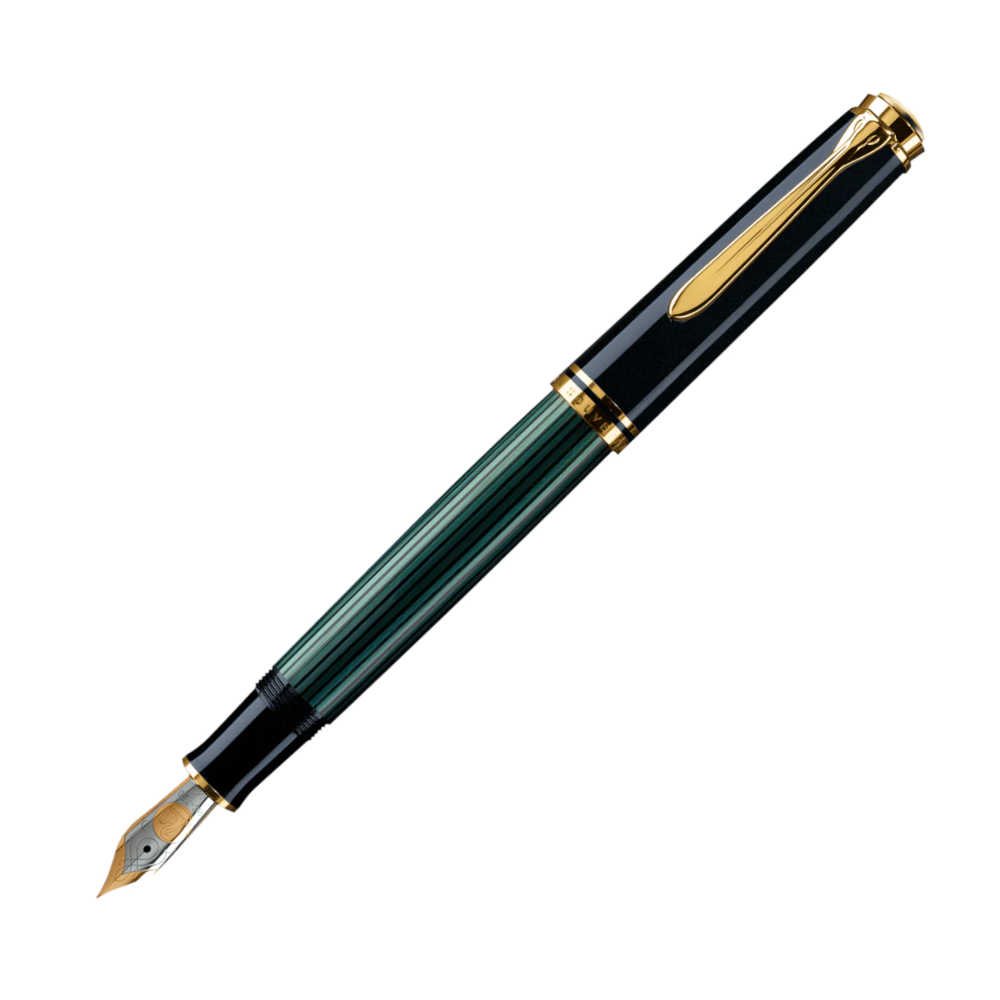 Pelikan Souverän M1000 Fountain Pen - Black/Green