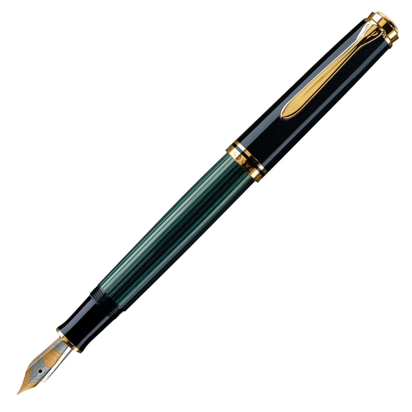 Pelikan Souverän M1000 Fountain Pen - Black/Green