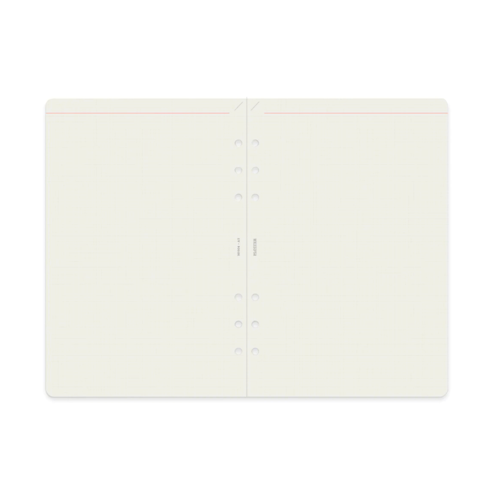 PLOTTER Refill Memo Pad 2mm Grid (80 Sheets) - A5 Size