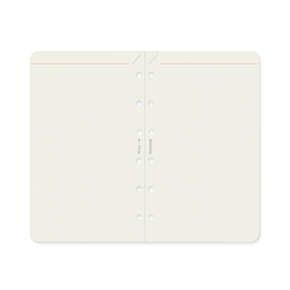 PLOTTER Refill Memo Pad 2mm Grid (80 Sheets) - Mini Size