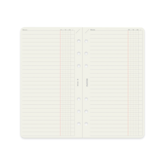 PLOTTER Refill Memo Pad To Do List (50 sheets) - Bible Size