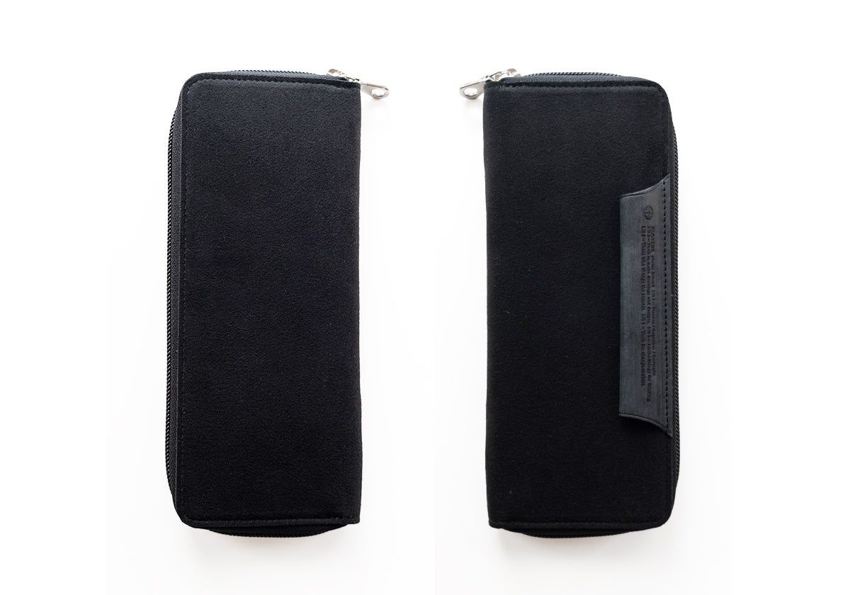 PLOTTER Long Zipper Pen Case - Black