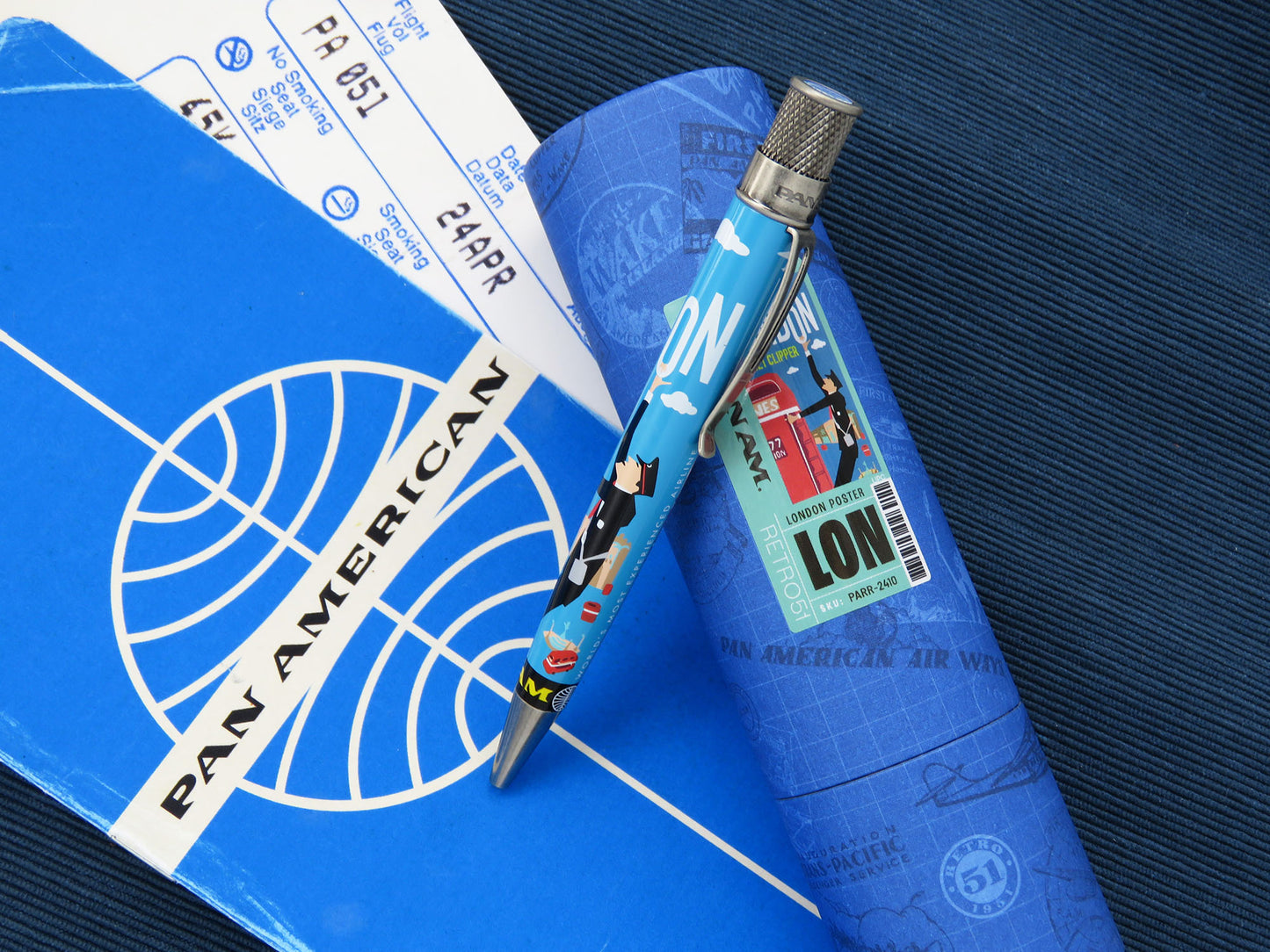 Retro 51 Tornado Rollerball - Pan Am® London Poster (Numbered Edition)