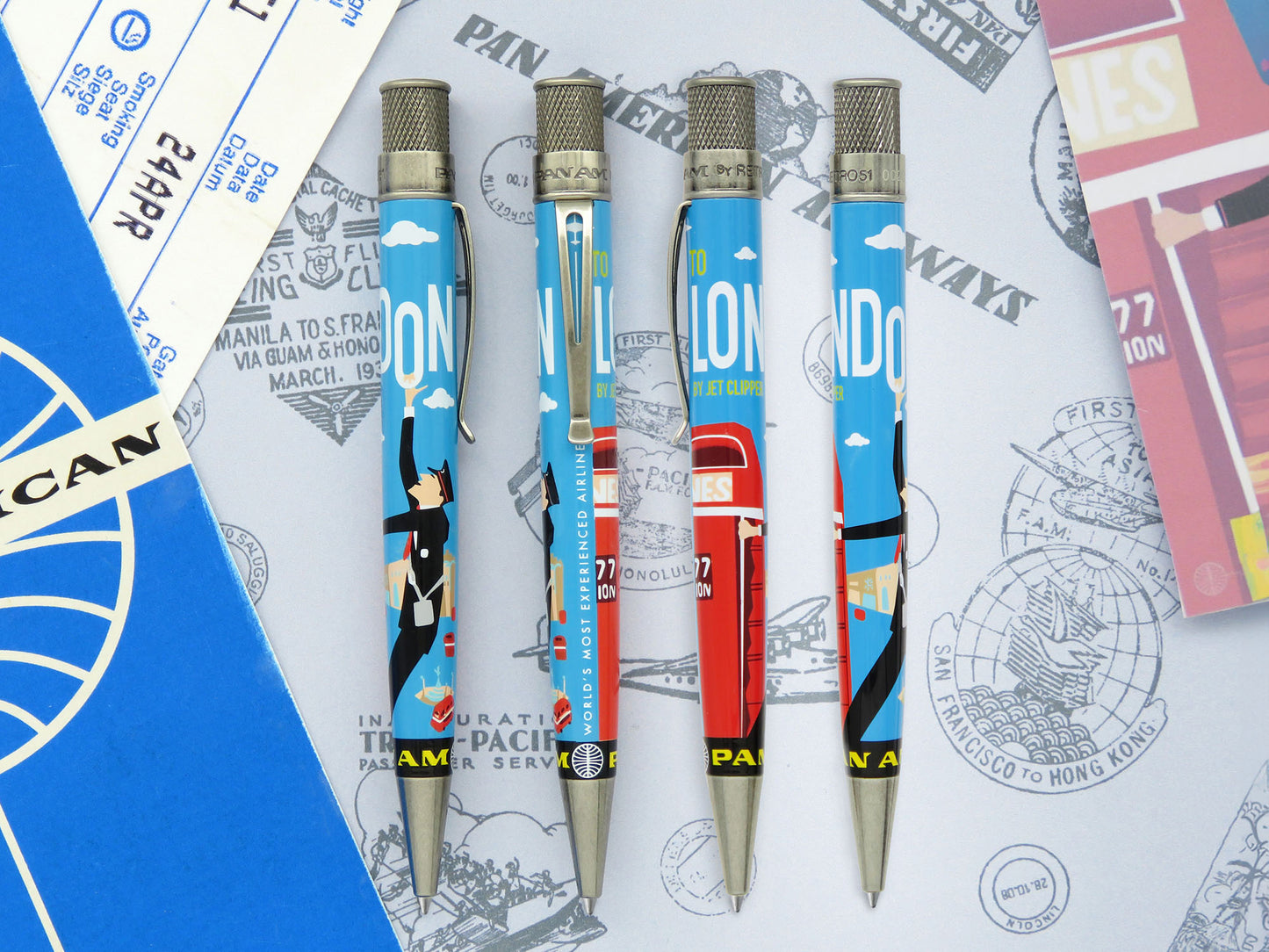 Retro 51 Tornado Rollerball - Pan Am® London Poster (Numbered Edition)