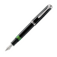 Pelikan Souverän M805 Fountain Pen - Black with Silver Trim