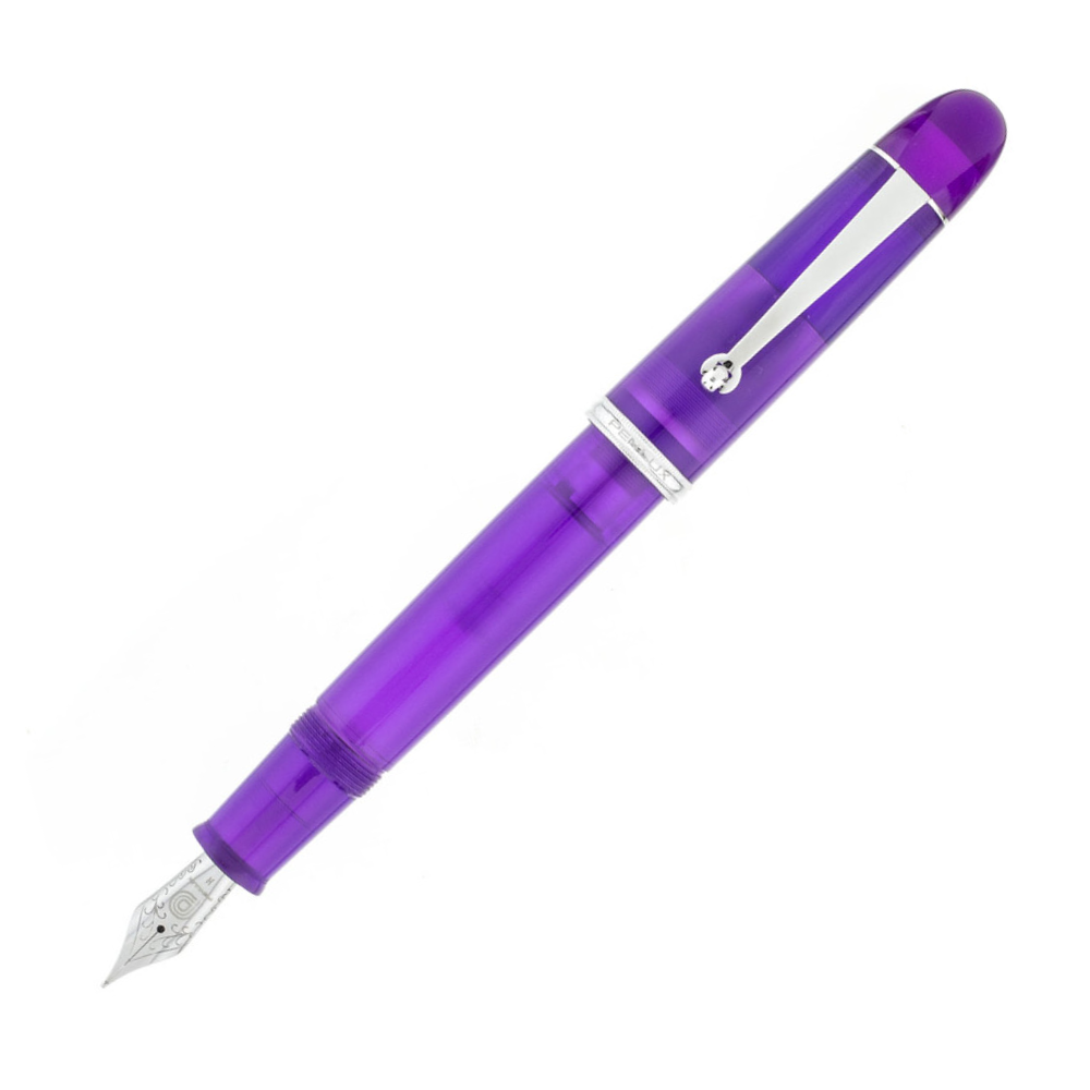 Penlux Masterpiece Grande Fountain Pen - Aurora Australis Purple