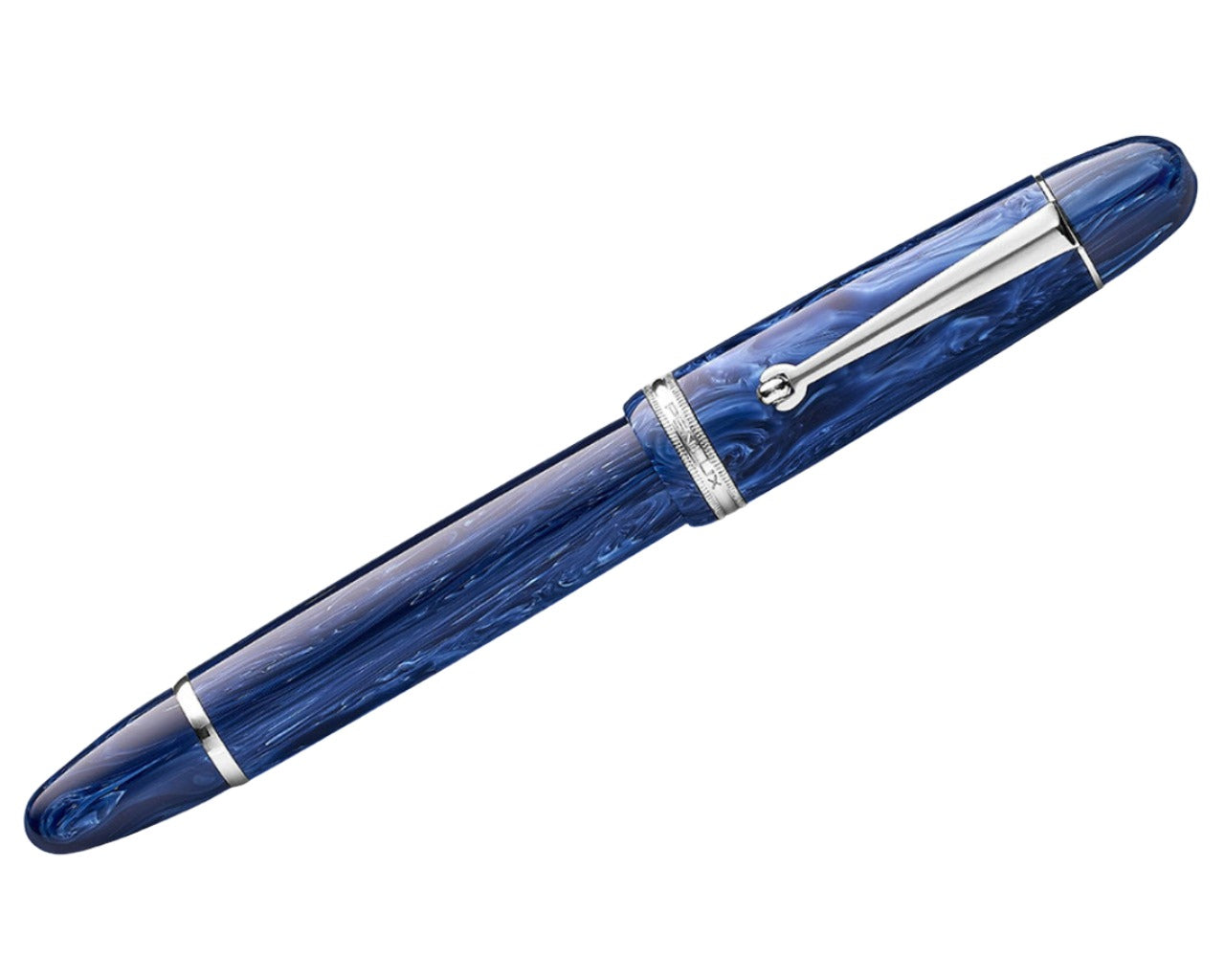 Penlux Masterpiece Grande Fountain Pen - Blue Wave