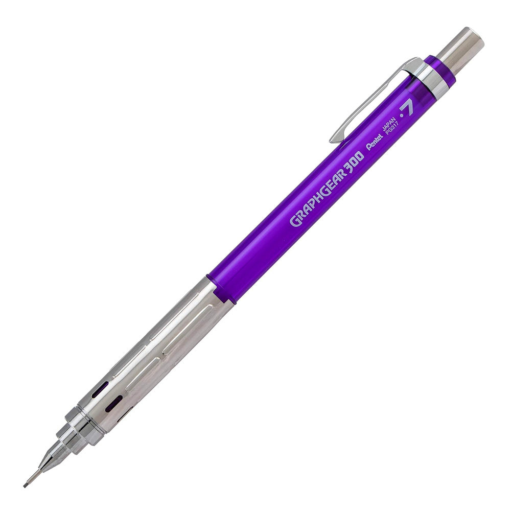 Pentel GraphGear 300 Premium Mechanical Pencil Purple .7mm