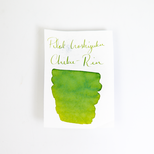 Pilot Iroshizuku Bottled Ink - Chiku-Rin Bamboo Forest (50ml)