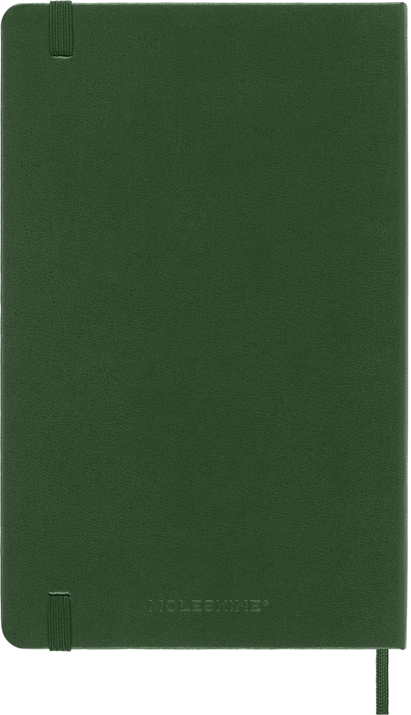 Moleskine 2025 Large Hardcover Weekly Calendar with Notes - Myrtle Green