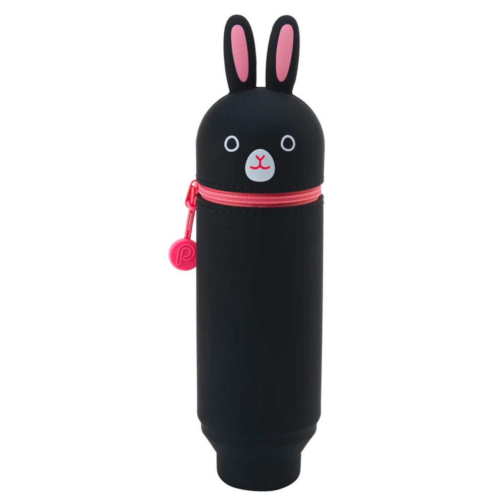 PuniLabo Stand Up Pen Case - Black Rabbit