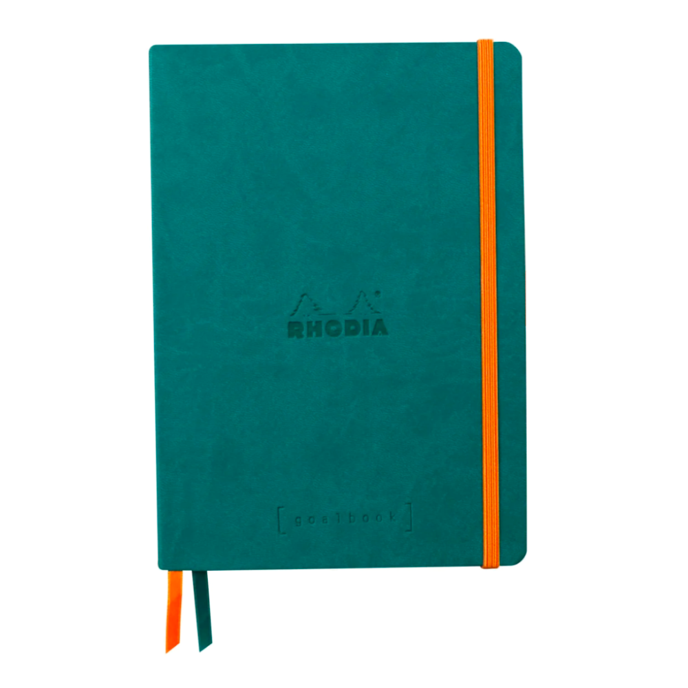 Rhodia Goalbook A5 Softcover - Peacock (Dotted)
