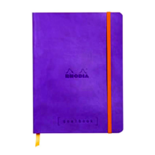 Rhodia Goalbook A5 Softcover - Purple (Dotted)