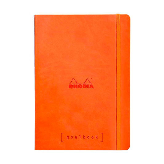 Rhodia Goalbook A5 Softcover - Tangerine (Dotted)