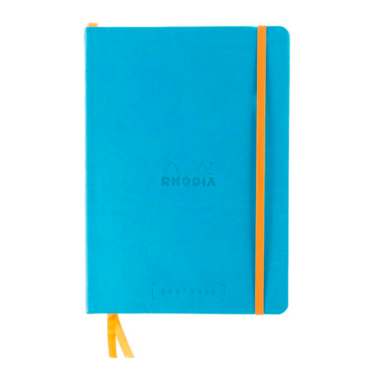 Rhodia Goalbook A5 Softcover - Turquoise (Dotted)