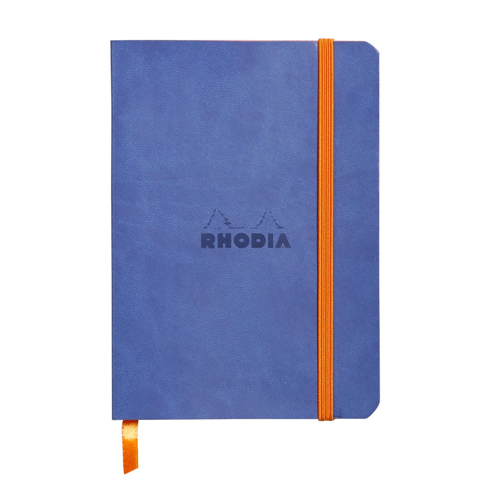 Rhodia Rhodiarama Webnotebook A6 Lined Softcover - Sapphire