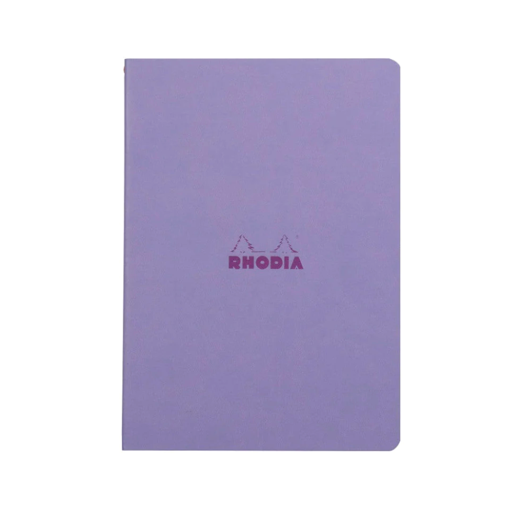 Rhodia A5 Dot Grid Sewn Spine Notebook - Iris