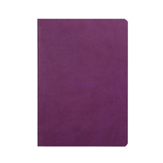 Rhodia A5 Dot Grid Sewn Spine Notebook - Purple