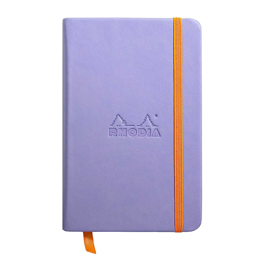 Rhodia Rhodiarama Webnotebook A5 Lined Hardcover - Iris