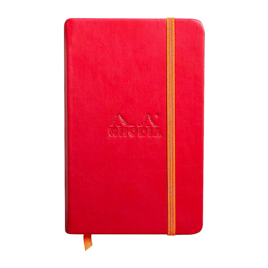 Rhodia Rhodiarama Webnotebook Softcover A5 Dot Grid - Poppy