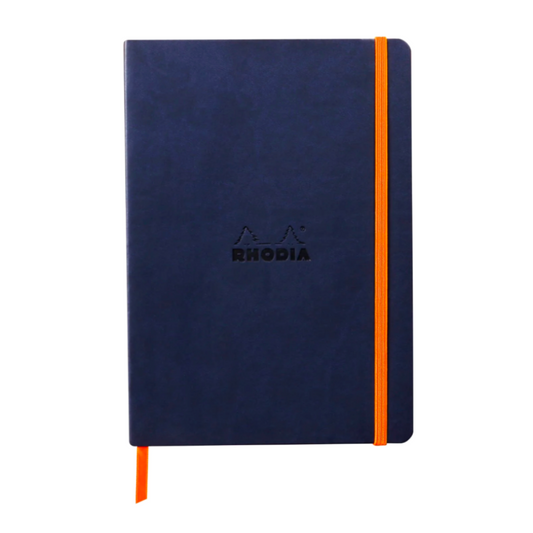 Rhodia Rhodiarama Webnotebook Softcover A5 Lined - Midnight