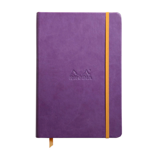 Rhodia Rhodiarama Webnotebook Softcover A5 Dot Grid - Purple