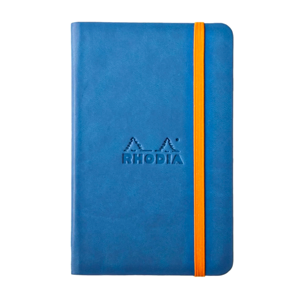 Rhodia Rhodiarama Webnotebook Softcover A5 Dot Grid - Sapphire