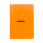 Rhodia Side Staplebound A4 Lined Notebook - Orange