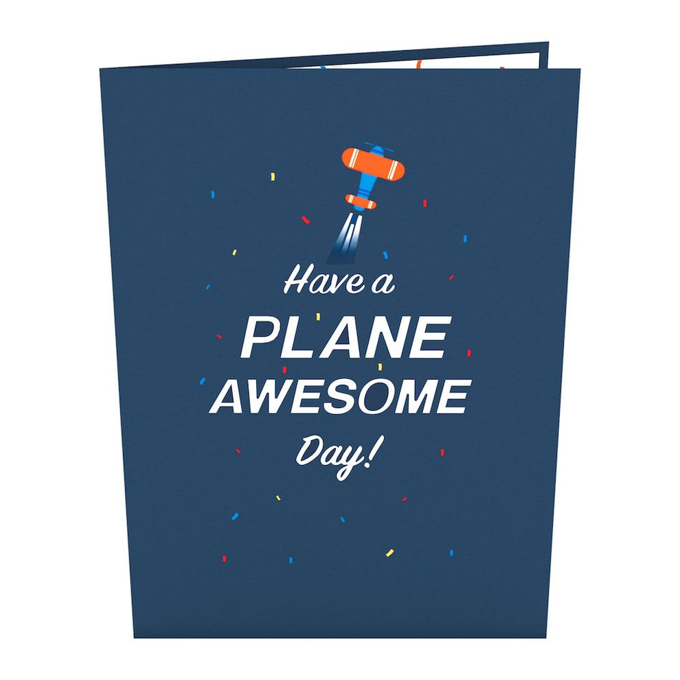 Lovepop Pop-Up Card - Happy Birthday Plane